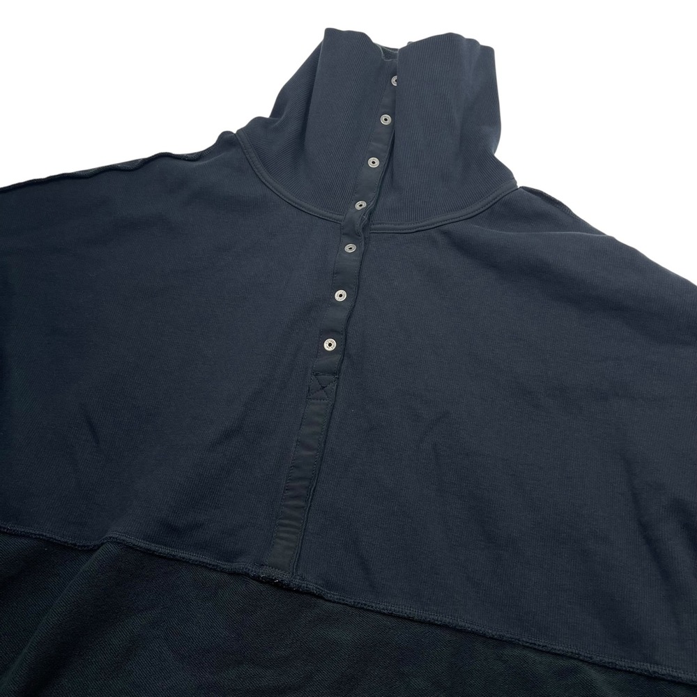 Free People FP Movement Venture Pullover Jacket M Navy Blue Heavyweight $178 - Picture 8 of 12